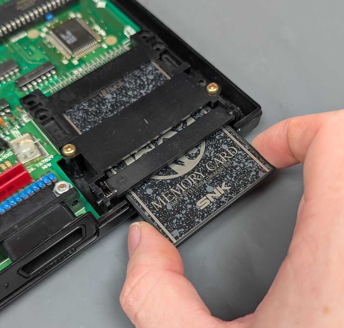 Memory Card (SNK Neo Geo AES) - RetroSix Wiki